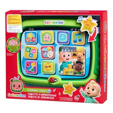 Just Play CoComelon Learning Tablet, 60+ Learning Phrases, Sing-Along to The “The Alphabet Song, K...