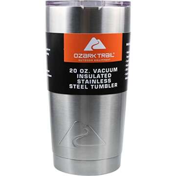 Ozark Trail 20-ounce Double-Wall vacuum-sealed Tumbler