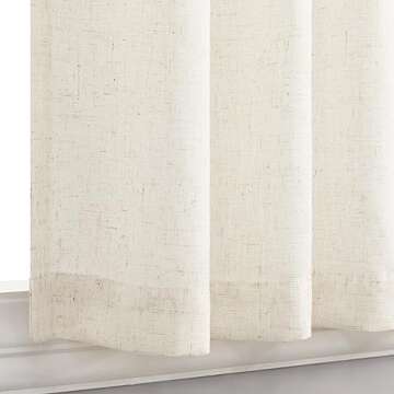 Stylish Cafe Curtains for Kitchen and Bathroom Windows