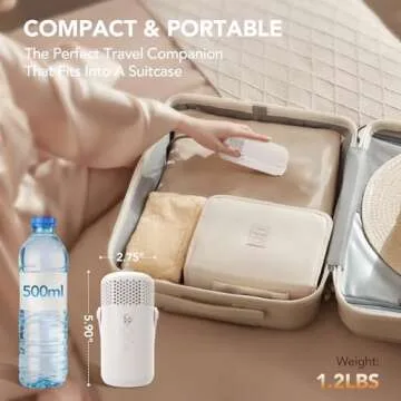 High-Speed Portable Clothes Dryer - Ideal for Travel, Apartments, and RVs