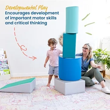 ECR4Kids SoftZone Climb Playset for Active Toddlers