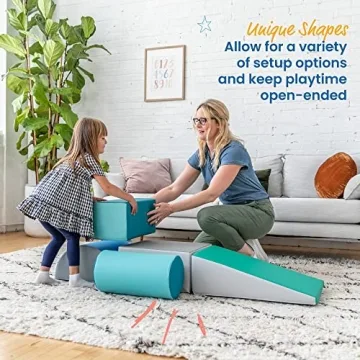 ECR4Kids SoftZone Climb Playset for Active Toddlers