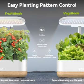 inbloom Hydroponics Growing System - 12 Pods Indoor Garden