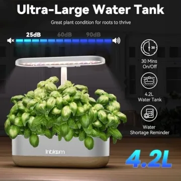 inbloom Hydroponics Growing System - 12 Pods Indoor Garden