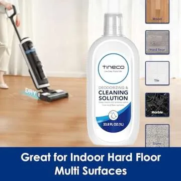 Tineco Floor Cleaning Solution 2L for iFLOOR Series (EXCEPT iFLOOR 5 Steam), FLOOR ONE S3 / S5 / S6 / S7 Series (EXCEPT S5 Steam / S7 Steam) Wet Dry Vacuum(33.8 OZ*2)