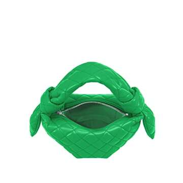 JW PEI Croissant Handle Bag in Grass Green for Chic Style