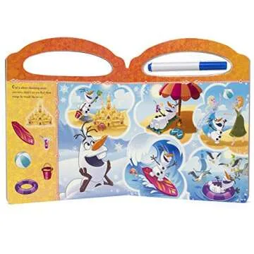 Disney Frozen Write-and-Erase Learning Board Gift
