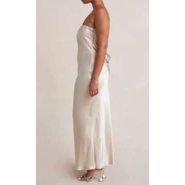 Stylish ROAONOCOMO Tube Midi Dress for All Occasions