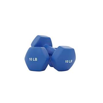 Neoprene Dumbbells Weights 90Lb Set 10 Lb 15 Lb 20 Lb