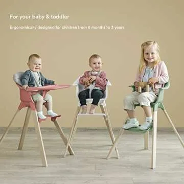 Stokke Clikk High Chair - Ergonomic & Travel-Friendly