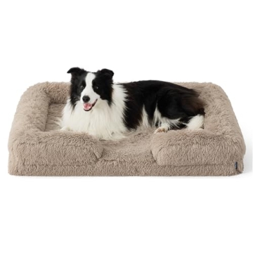 Bedsure Orthopedic Dog Bed for Large Dogs Comfort Support