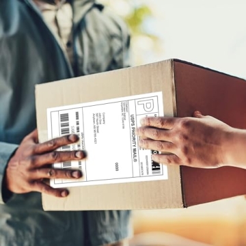 Premium Sticker Labels 8-1/2" x 11" for Printers