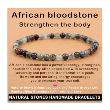 Handmade Gemstone Stretch Bracelet | Reiki & Crystal Healing