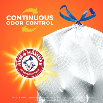 Hefty Ultra Strong 13 Gallon Trash Bags with Citrus Twist