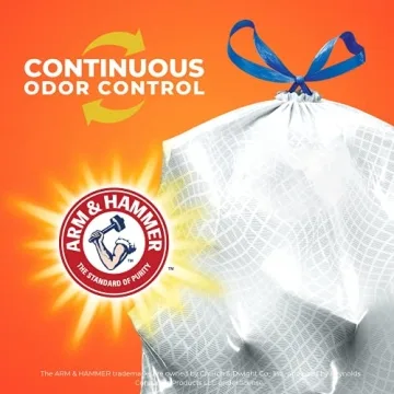 Hefty Ultra Strong 13 Gallon Trash Bags with Citrus Twist