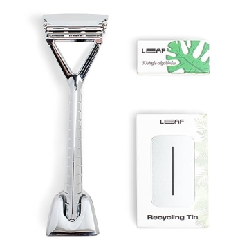 Leaf Razor Set: Sustainable Elegance for Every Shave