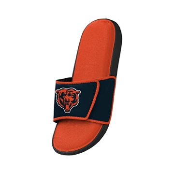 FOCO Chicago Bears NFL Foam Sport Slide for Men