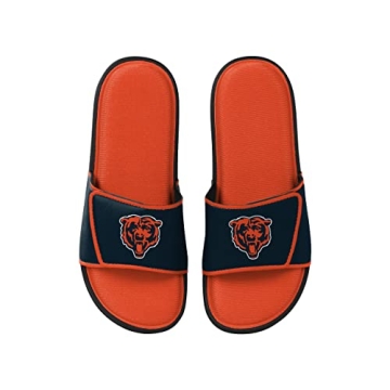 FOCO Chicago Bears NFL Foam Sport Slide for Men