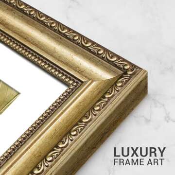 MUDECOR Premium Framed Wall Art Safari Tropical Scene