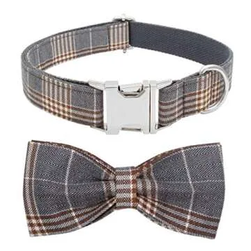 YOY Soft Adjustable Pet Collar and Leash Set for Dogs