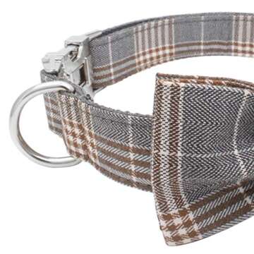 YOY Soft Adjustable Pet Collar and Leash Set for Dogs