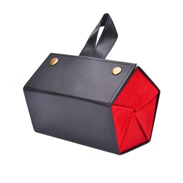 Longjet Sunglasses Organizer 5 Slots Travel Glasses Case Multiple Pairs Eyeglasses Storage Box Hangi...