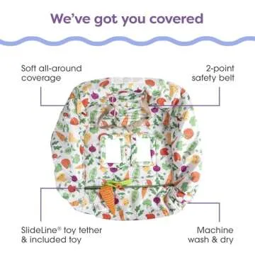 Boppy Shopping Cart Cover with Safety Harness and Toy Tether