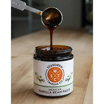 Mexican Vanilla Bean Paste - 4oz. - Baking, Cooking, and Desserts by Stavoren Trading Co.