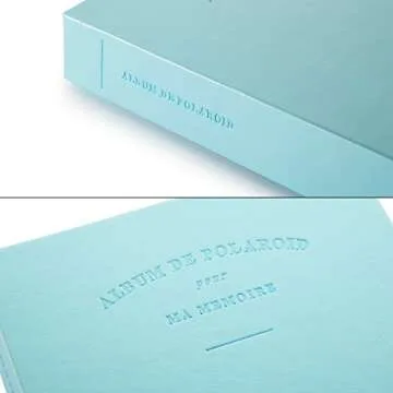 CAIUL 120 Pockets Photo Album for Fujifilm and Polaroid