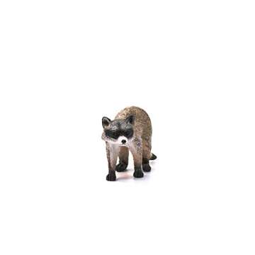 Schleich Wild Life, Animal Figurine, Animal Toys for Boys and Girls 3-8 Years Old, Raccoon, Ages 3+