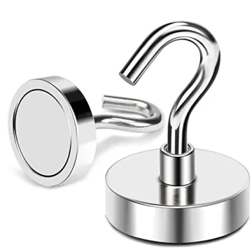 MIKEDE Magnetic Hooks for Cruise Cabin - 80 Lbs Capacity