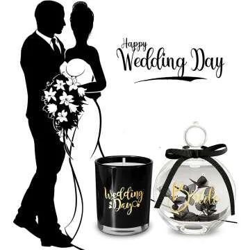 Personalized Bridal Shower Candle - Unique Gifts