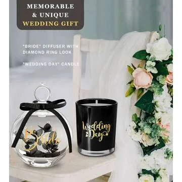 Personalized Bridal Shower Candle - Unique Gifts