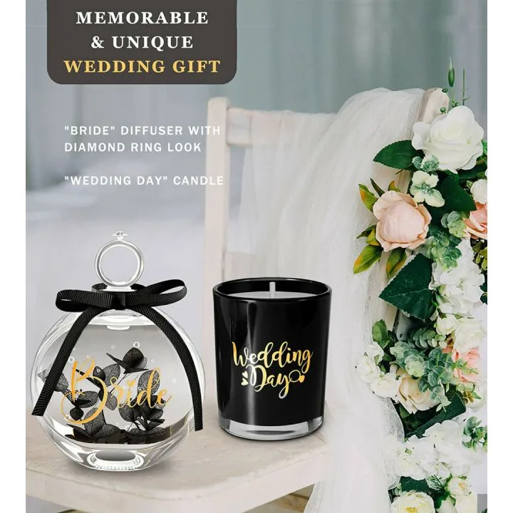 Personalized Bridal Shower Candle - Unique Gifts
