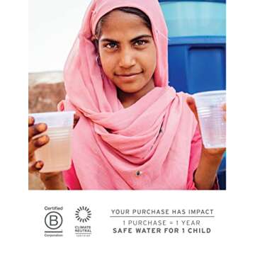 LifeStraw Home – Water Filter Pitcher, 10-Cup, Wisteria, BPA Free Designed for Everyday Protection Against Bacteria, parasites, microplastics, Lead, Mercury, PFAS and a Variety of Chemicals