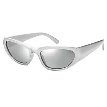 Stylish COASION Wrap Around Sunglasses with UV400 Protection