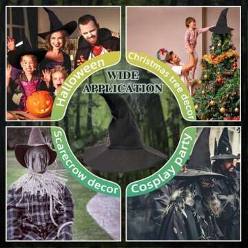 Enchanting Witch Hat for Halloween Parties and Beyond
