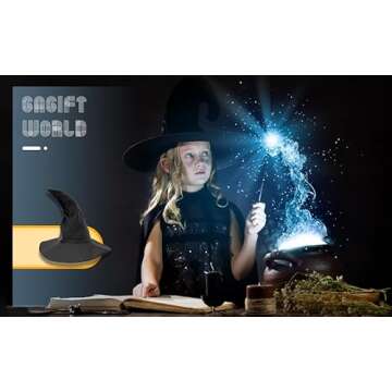 Enchanting Witch Hat for Halloween Parties and Beyond