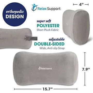 Premium Lumbar Support Pillow for All-Day Comfort