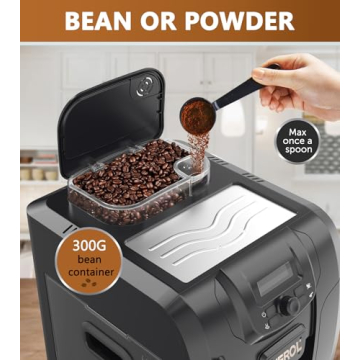 MEROL 19 Bar Automatic Espresso Machine with Grinder & Frother