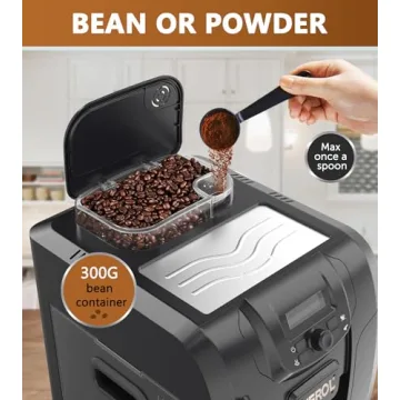 MEROL 19 Bar Automatic Espresso Machine with Grinder & Frother