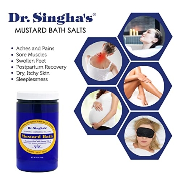 Relaxing Mustard Bath Salts for Detox & Stress Relief