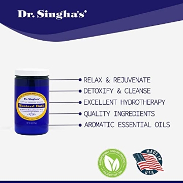 Relaxing Mustard Bath Salts for Detox & Stress Relief