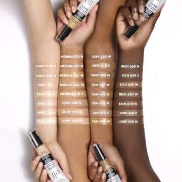 e.l.f. Hydrating Camo CC Cream, SPF 30, Color Correcting Full Coverage Foundation For A Dewy Finish, Vegan & Cruelty-Free, Fair 125 C