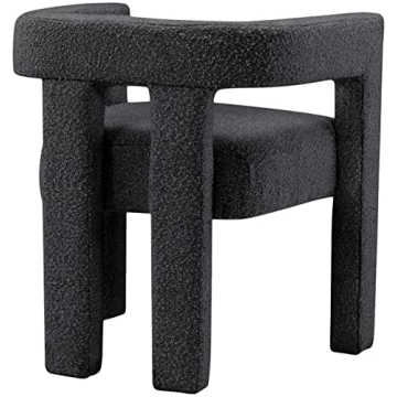 Meridian Furniture Modern Boucle Accent Chair | Cozy & Stylish