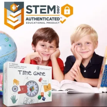 OWLCONIC Learning Time Game - Learn to Tell Time Easily