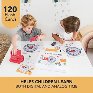 OWLCONIC Learning Time Game - Learn to Tell Time Easily