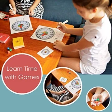 OWLCONIC Learning Time Game - Learn to Tell Time Easily