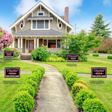 Trump 2024 Double Sided Yard Signs Durable