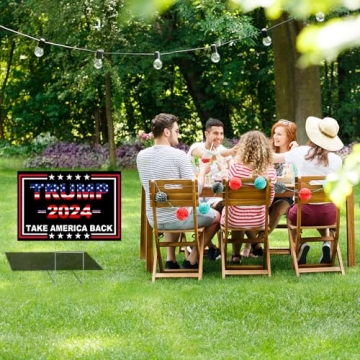 Trump 2024 Double Sided Yard Signs Durable
